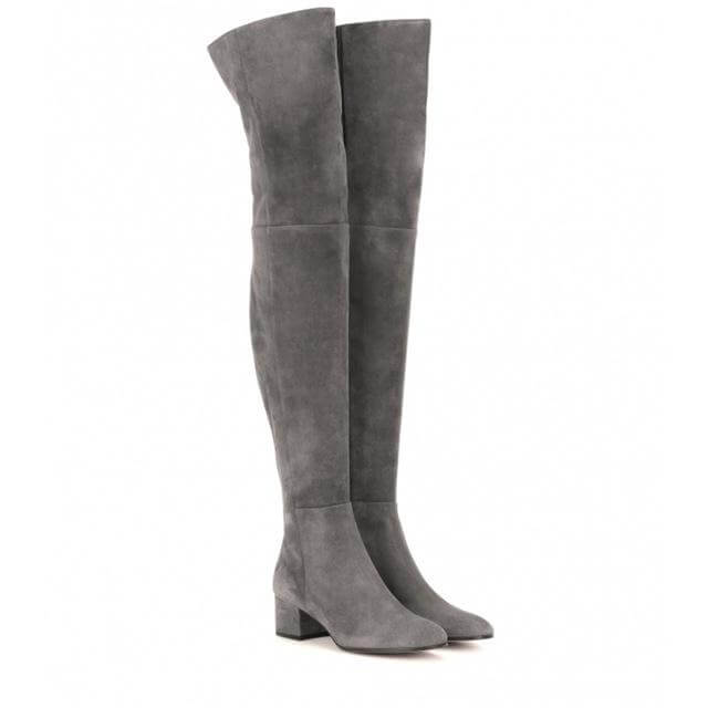 Trendy Knee High Snow Boots