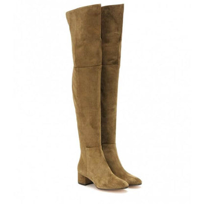Trendy Knee High Snow Boots