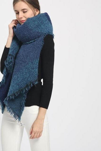 Cozy Women's Winter Scarves Soft Shawl Wrap