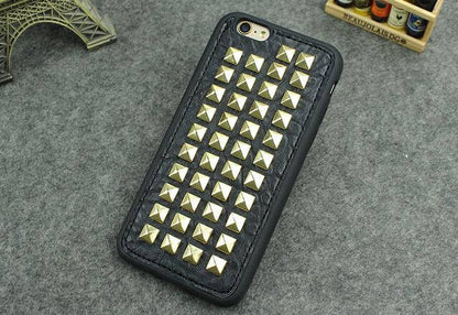 Tough Skull Pattern Silicone iPhone Phone Case Cover