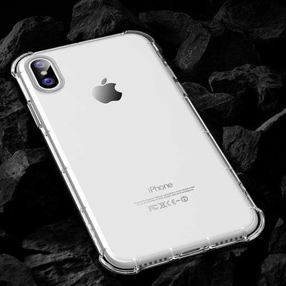 Tough Durable Clear Phone Case for iPhone X