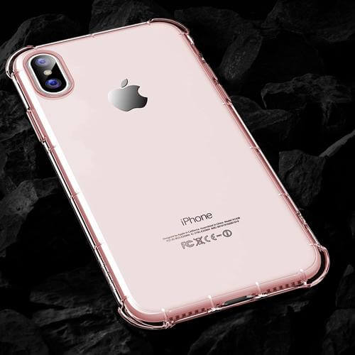 Tough Durable Clear Phone Case for iPhone X