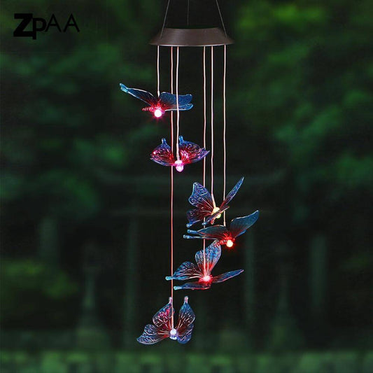Colorful Solar Powered Garden Lamp - Pexav