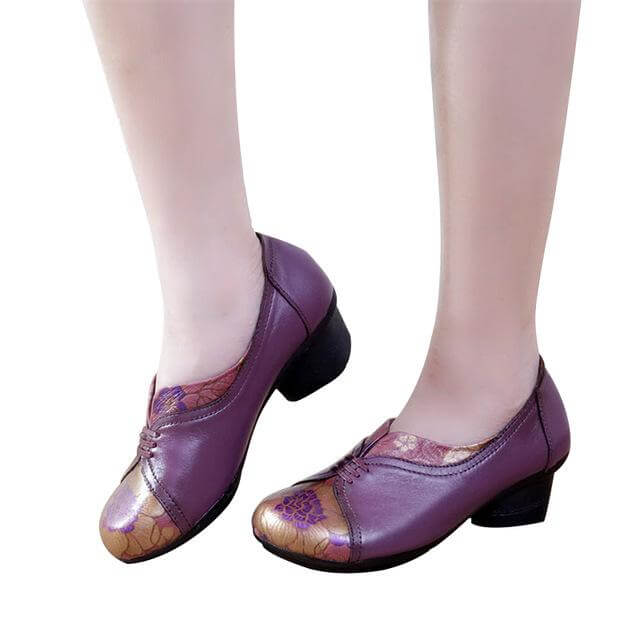 Classic Comfortable High Heel Ankle Shoes