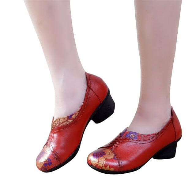 Classic Comfortable High Heel Ankle Shoes