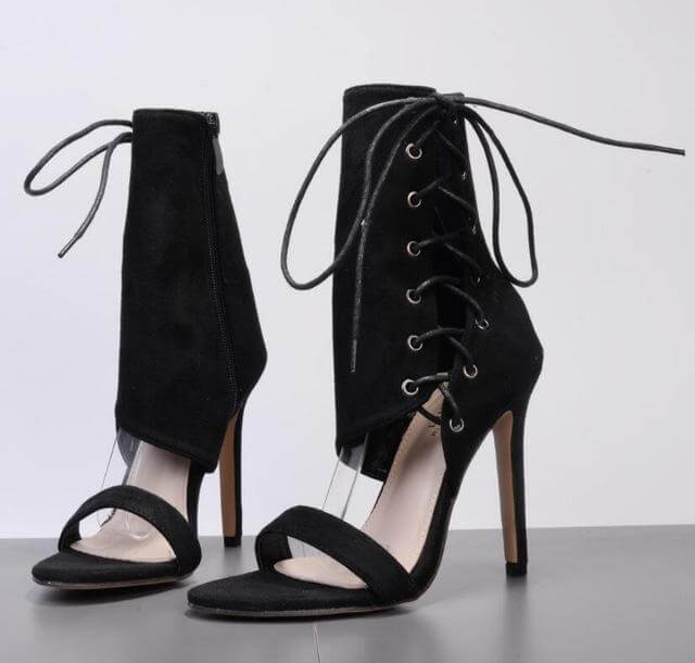 Elegant Buckle Ankle Shoes for Women