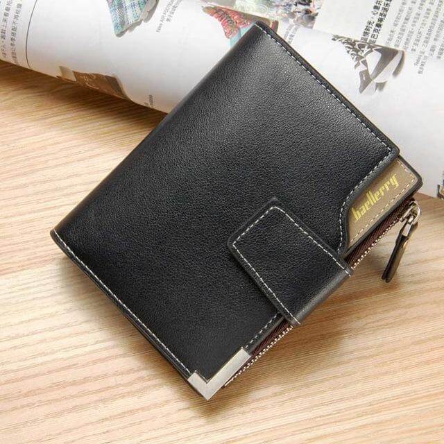 Slim Mens Leather Wallet