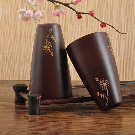 Traditional Handcrafted Bamboo Mug - Pexav