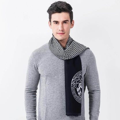 Classic Checked Scarf for Men - Pexav