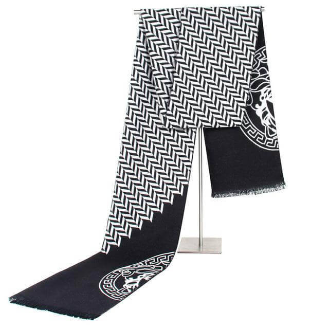 Classic Checked Scarf for Men