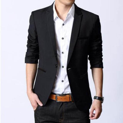 Smart Formal Mens Blazer Jacket