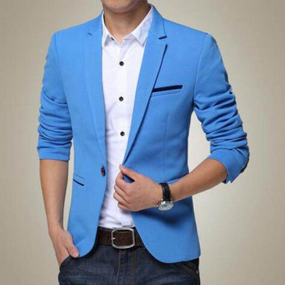 Smart Formal Mens Blazer Jacket