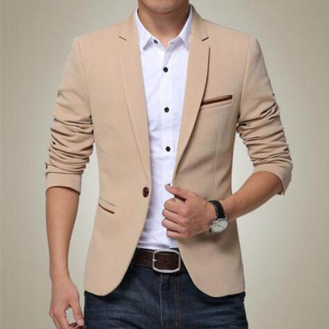 Smart Formal Mens Blazer Jacket
