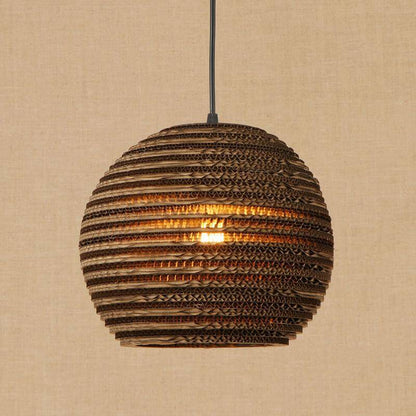 Stylish Paper Shade Folding Pendant Light Lamp - Pexav