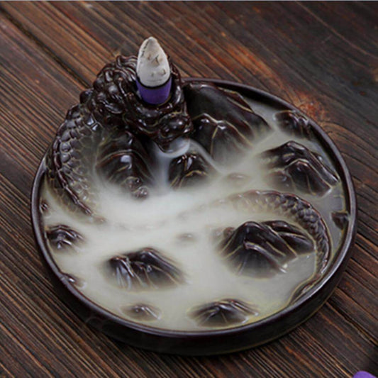 Traditional Clay Aromatic Incense Holder - Pexav