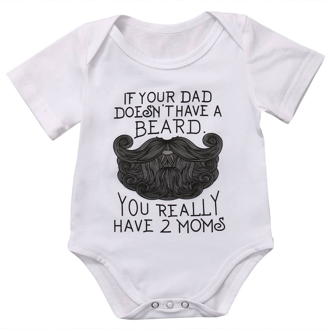 Hilarious Dad Joke Baby Romper - Pexav