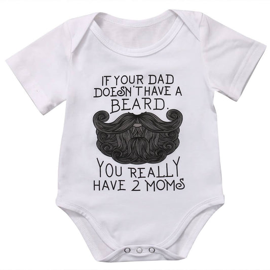 Hilarious Dad Joke Baby Romper - Pexav