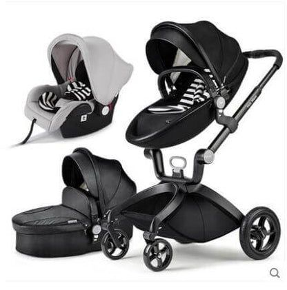 Premium 3 in 1 Baby Pram Stroller System