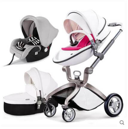 Premium 3 in 1 Baby Pram Stroller System