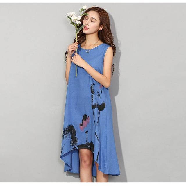 Classic Strapless Flowy Summer Dresses