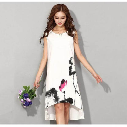 Classic Strapless Flowy Summer Dresses