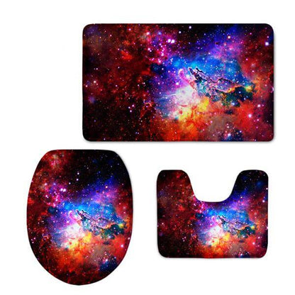 Colorful Bathroom Star Mat Sets