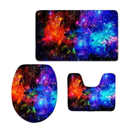 Colorful Bathroom Star Mat Sets