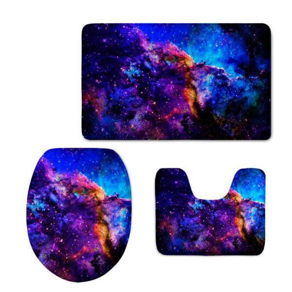 Colorful Bathroom Star Mat Sets