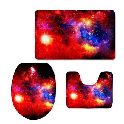 Colorful Bathroom Star Mat Sets