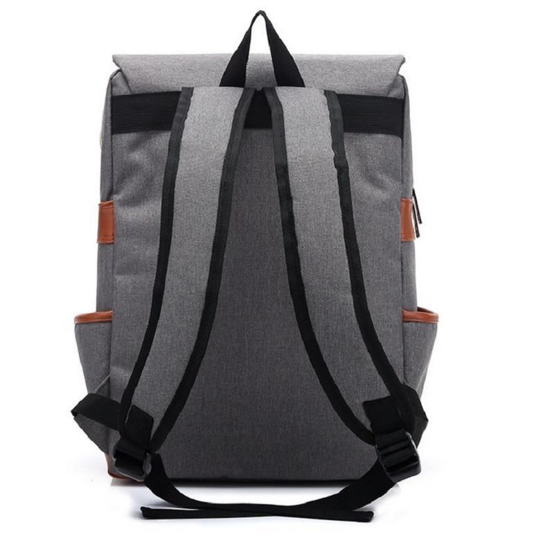 Classic Student Laptop Backpack with USB Charger Port