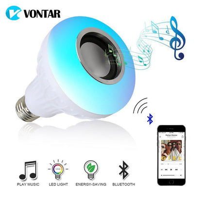 Color Changing LED Bulb Speaker