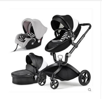 Premium 3 in 1 Baby Pram Stroller System
