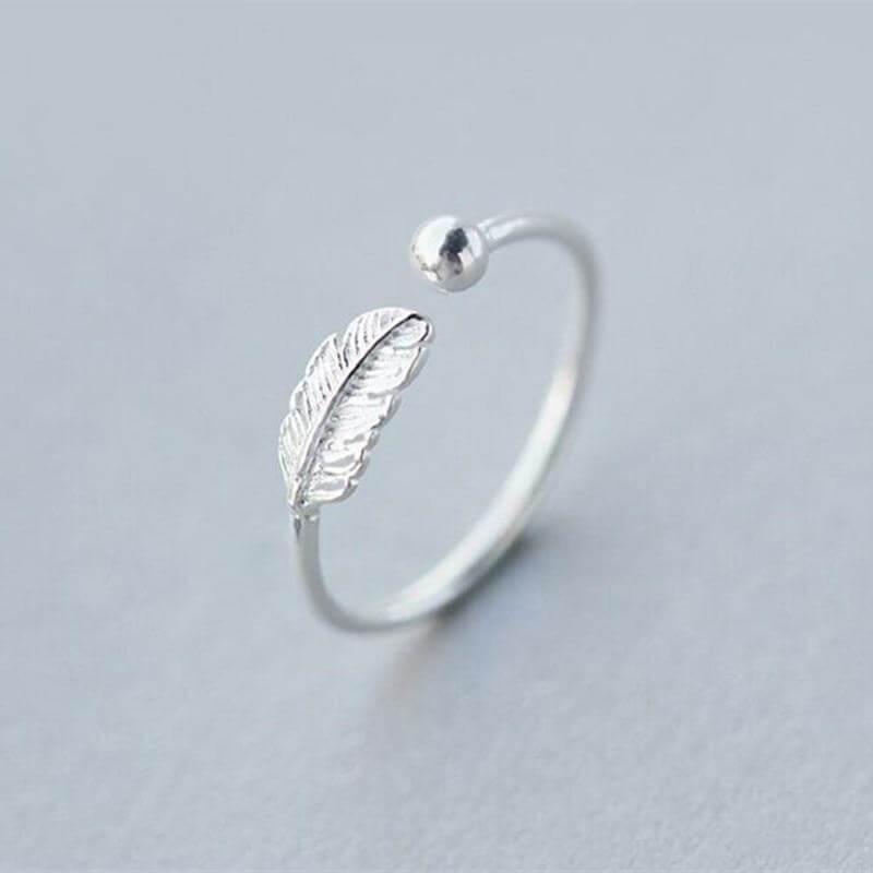 Unique Sterling Silver Band Ring - Pexav