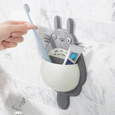 Convenient Bathroom Toothbrush Wall Mount Holder