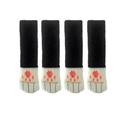 Soft 4 Piece Furniture Leg Protector Covers
