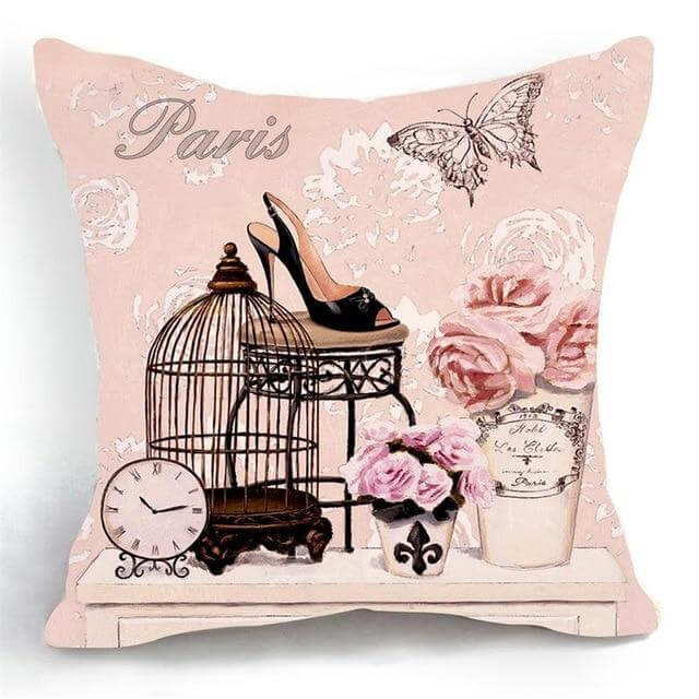 Beautiful Floral Pattern Pillow Cover