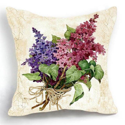 Beautiful Floral Pattern Pillow Cover