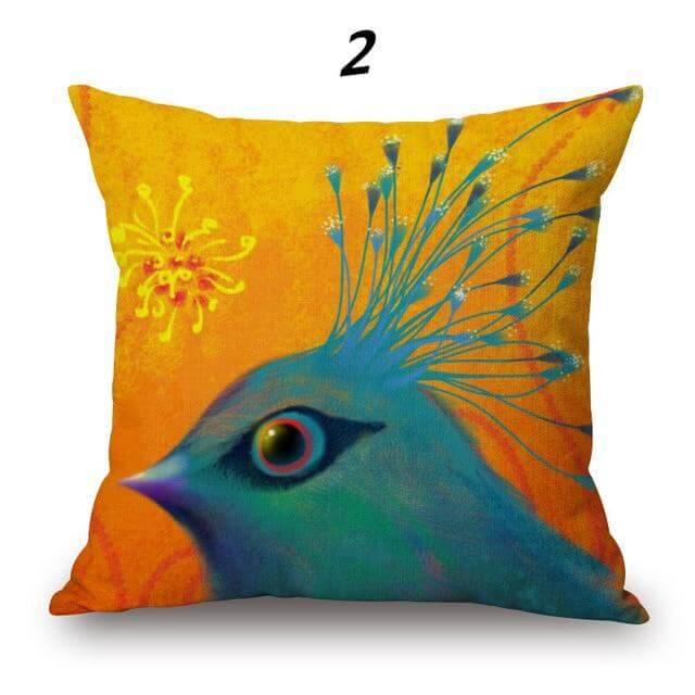 Beautiful Floral Pattern Pillow Cover