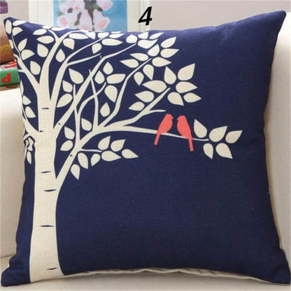 Beautiful Floral Pattern Pillow Cover