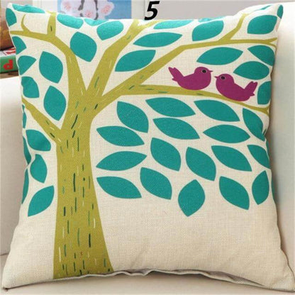 Beautiful Floral Pattern Pillow Cover