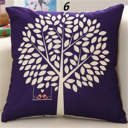 Beautiful Floral Pattern Pillow Cover