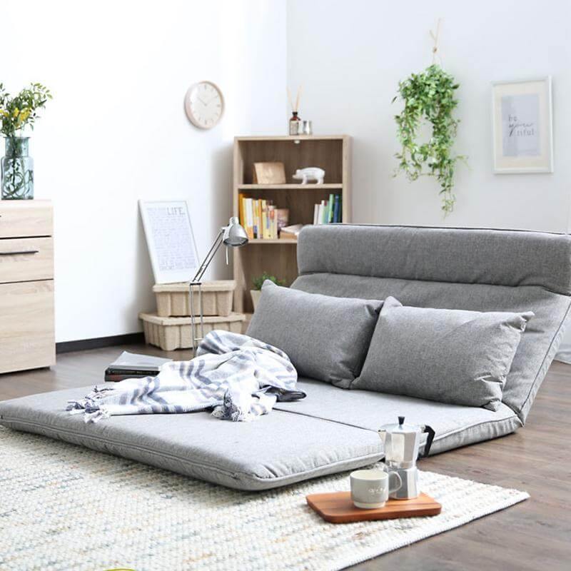 Low Profile Japanese Inspired Futon Sofa Bed - Pexav