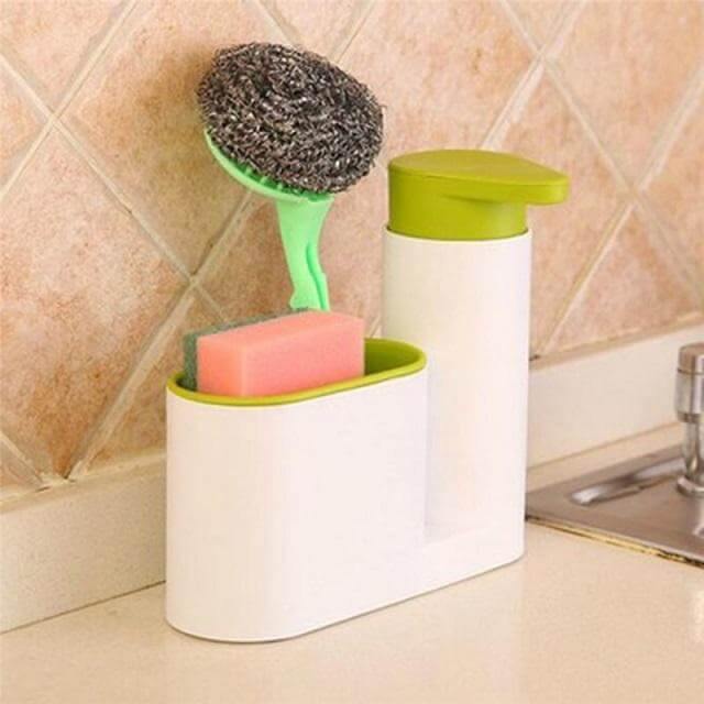 Space Saving 2 in 1 Kitchen Storage Rack