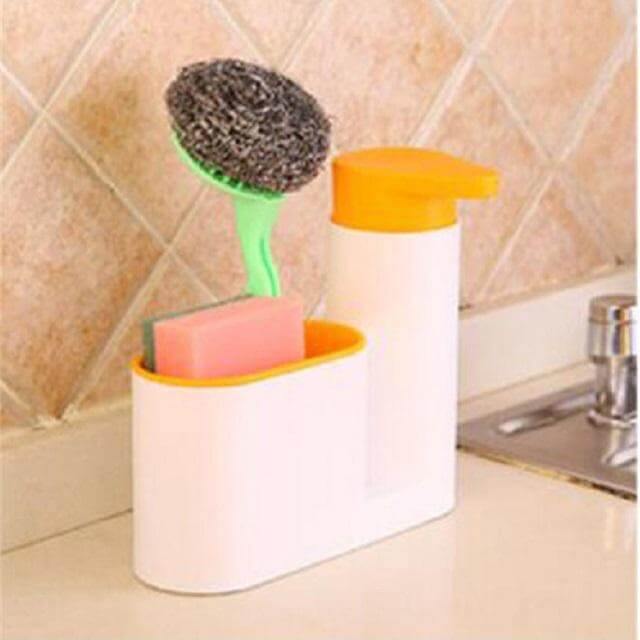 Space Saving 2 in 1 Kitchen Storage Rack