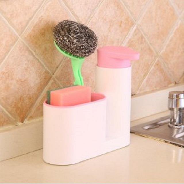 Space Saving 2 in 1 Kitchen Storage Rack