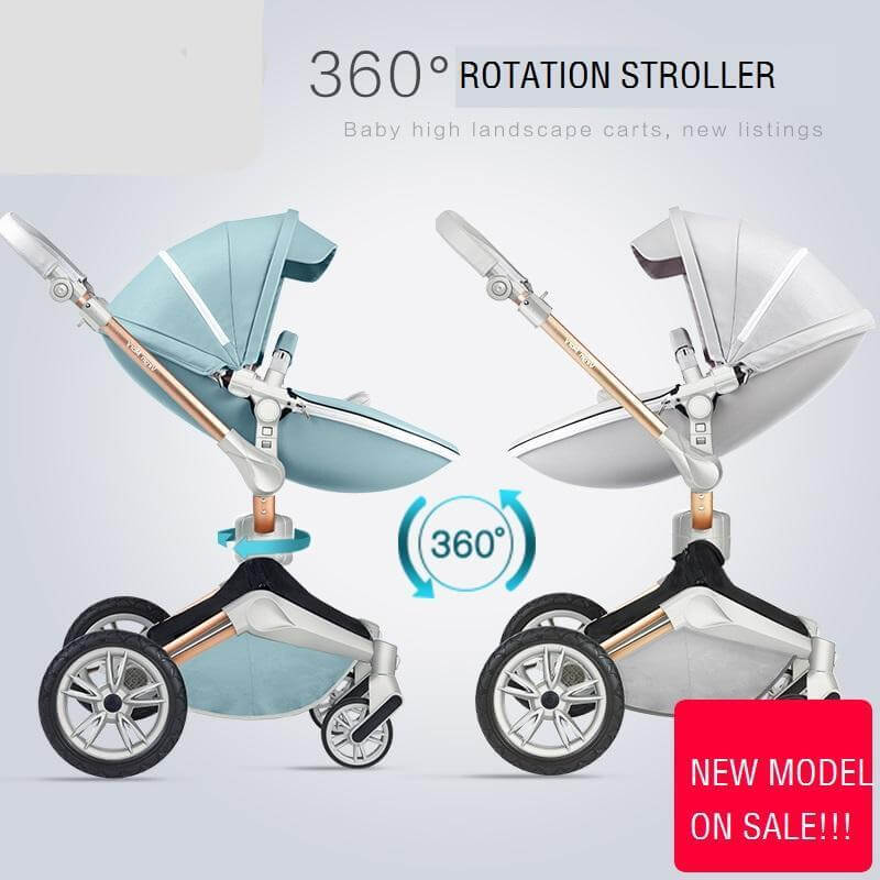 Luxury 360 Spin Baby Stroller - Pexav