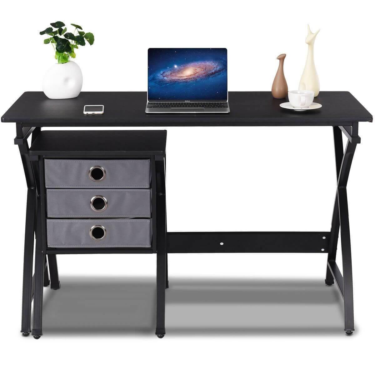 Compact Computer Home Office Desk - Pexav