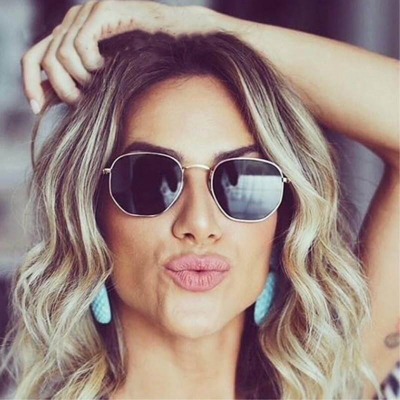 Classic Mirror Shade Aviator Sunglasses - Pexav