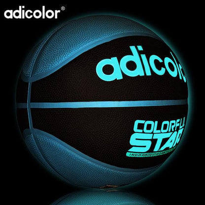 Bright Outdoor Rubber Basketball