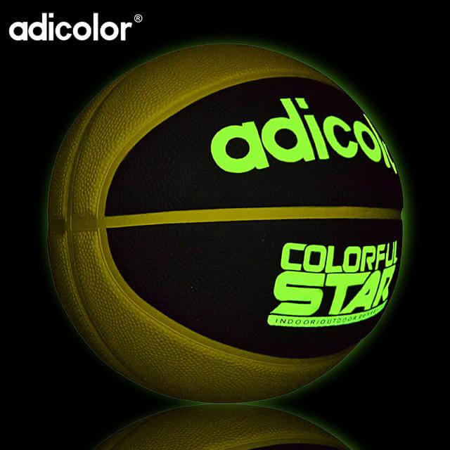 Bright Outdoor Rubber Basketball